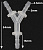 DECO NATURE HOSE SPLITTER - Тройник для шланга 4 мм, пластиковый, прозрачный, 1 шт